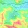 Lafayette Reservoir topographic map, elevation, terrain