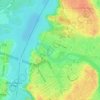 Maple Island topographic map, elevation, terrain