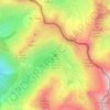 Refuge des Lacs de Vens topographic map, elevation, terrain