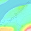 Невонка topographic map, elevation, terrain