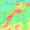 South Mountain topographic map, elevation, terrain