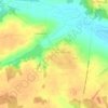 Октябрьская topographic map, elevation, terrain