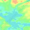 Little Eva Lake topographic map, elevation, terrain