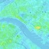 park deira duabi topographic map, elevation, terrain