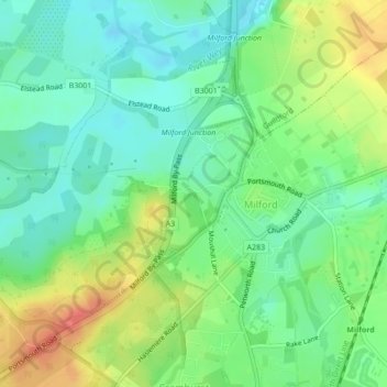 Penelopes Pond topographic map, elevation, terrain