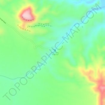 Spa Pool topographic map, elevation, terrain