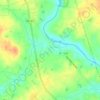 Travis Creek topographic map, elevation, terrain