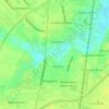 Green Mill Run topographic map, elevation, terrain