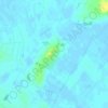 Coveney topographic map, elevation, terrain