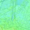 Antiguo Canal de Cuemanco topographic map, elevation, terrain