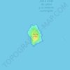 Isla de Lobos topographic map, elevation, terrain