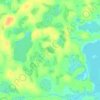 Elinor Lake topographic map, elevation, terrain