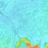 Gunung Rapat New Village topographic map, elevation, terrain