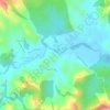 Rio do Peixe topographic map, elevation, terrain