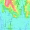 Rising Park topographic map, elevation, terrain