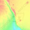 Echo Cliffs topographic map, elevation, terrain