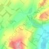 Wormington topographic map, elevation, terrain