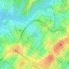 Parque Estadual Mãe Bonifácia topographic map, elevation, terrain