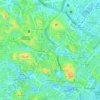 Penang Road Open Space topographic map, elevation, terrain