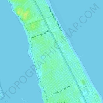 Hayman Park topographic map, elevation, terrain