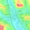 Nottingham Canal topographic map, elevation, terrain