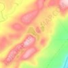 Johnson Lake topographic map, elevation, terrain