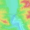 Presa del Pardo topographic map, elevation, terrain