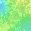 Moodie Lake topographic map, elevation, terrain