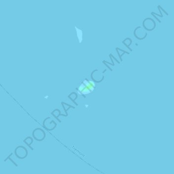Ship Island topographic map, elevation, terrain