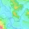 Damauli Forest topographic map, elevation, terrain