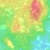 Harry Lake topographic map, elevation, terrain