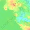 Gandipet lake park topographic map, elevation, terrain