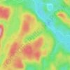 Lac Do topographic map, elevation, terrain