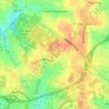 Tuckaseegee Park topographic map, elevation, terrain