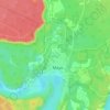 Mayo topographic map, elevation, terrain
