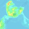 Pandan Island topographic map, elevation, terrain