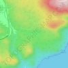 Lac des Graines topographic map, elevation, terrain