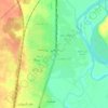 Baiji topographic map, elevation, terrain