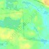 Hooker Lake topographic map, elevation, terrain