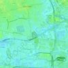 East Ham Nature Reserve topographic map, elevation, terrain