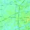 丹金溧漕河金坛绕城段 topographic map, elevation, terrain