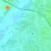 Kampung Simee topographic map, elevation, terrain