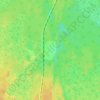 Tundra topographic map, elevation, terrain