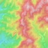 Serra de l'Obac topographic map, elevation, terrain