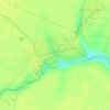 Plevna topographic map, elevation, terrain