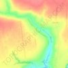 Беловский topographic map, elevation, terrain