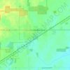 Alvordton topographic map, elevation, terrain