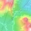 Whitemans Pond topographic map, elevation, terrain