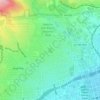Highland Reservoir topographic map, elevation, terrain