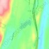 Greens Lake topographic map, elevation, terrain